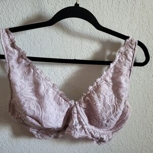 Lace Women's Intimate Bra - Light Pink